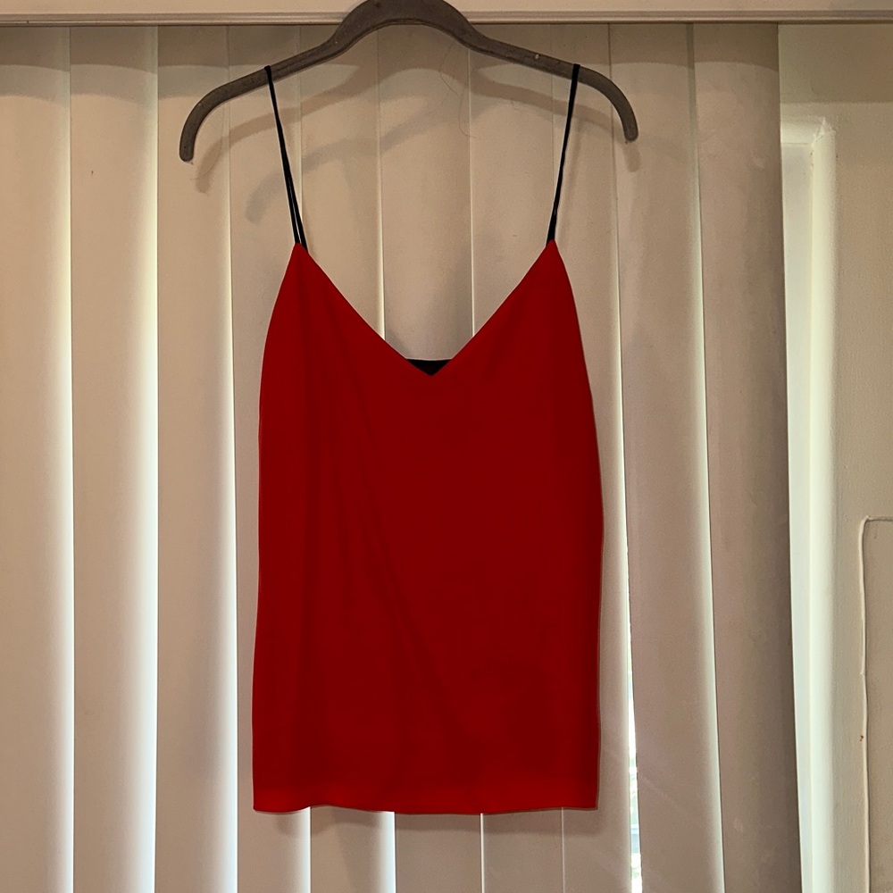 Elegant Red Rag and Bone top